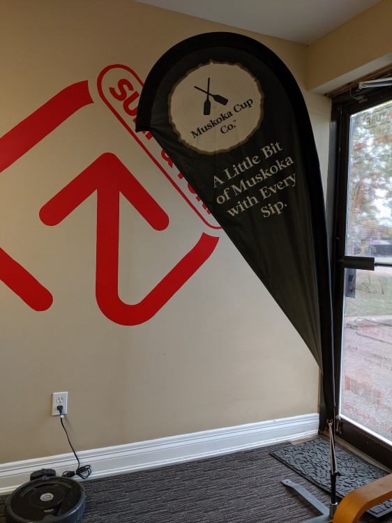 Feather, teardrop or rectangle Flags and banners